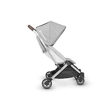 UPPAbaby MINU Stroller - DEVIN (light grey/silver/chestnut leather)