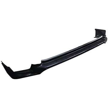 Front Lip Compatible with 2014-2018 Subaru Forester XT, Factory Style Unpainted Black ABS Plastic Air Dam Chin Front Lip Splitter Spoiler by IKON MOTORSPORTS, 2015 2016 2017