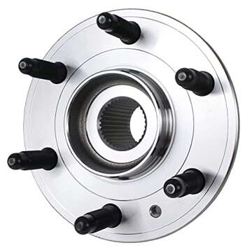 PAROD Pair 513277 Wheel Bearing and Hub Assembly Front/Rear Compatible with 08-17 Buick Enclave, 09-17 Chevy Traverse, 07-16 GMC Acadia, 07-10 Saturn Outlook 6 Lugs w/ABS