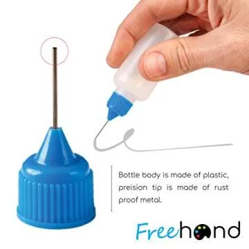 Precision Tip 1 Oz Applicator Bottles for Crafting