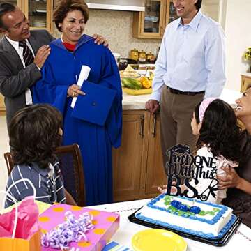 I'm Done With This B.S. Cake Topper for Graduation 2025