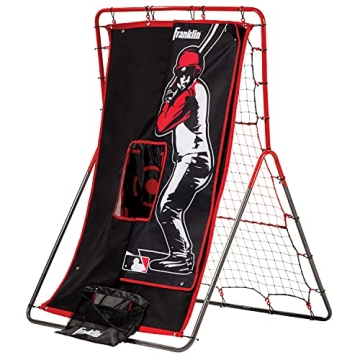 Franklin Sports Baseball Pitching Target and Rebounder Net - 2-in-1 Multi-Training Aid for Baseball ...