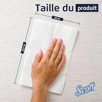 Scott Professional Multifold Paper Towels, Bulk (01804), with Absorbency Pockets, 9.2" x 9.4" sheets, White (250 Sheets/Pack, 16 Packs/Case, 4,000 Sheets/Case)