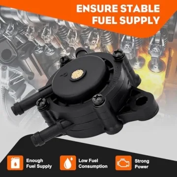 Hipa Fuel Pump for John Deere mowers - Quick Installation