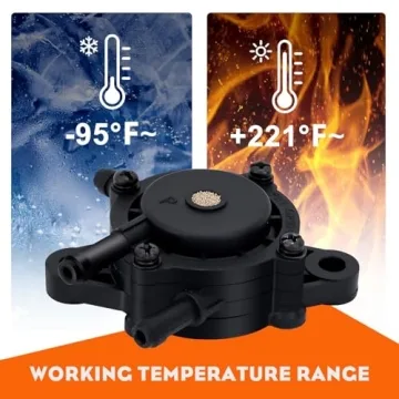 Hipa Fuel Pump for John Deere mowers - Quick Installation