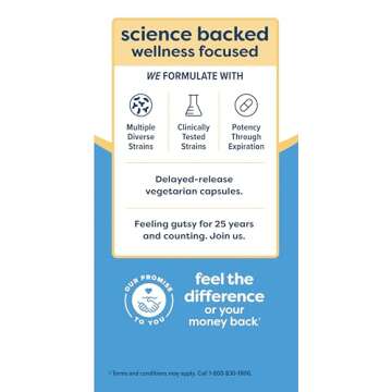 Renew Life Extra Care Probiotic Capsules, Daily Supplement Supports Immune, Digestive and Respiratory Health, L. Rhamnosus GG, Dairy, Soy and gluten-free, 30 Billion CFU, 60 Count