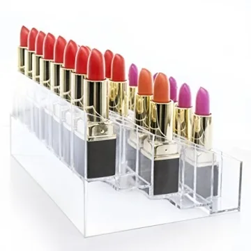 Benbilry Lipstick Organizer with 40 Slots for Cosmetics