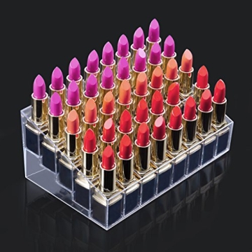 Benbilry Lipstick Organizer with 40 Slots for Cosmetics