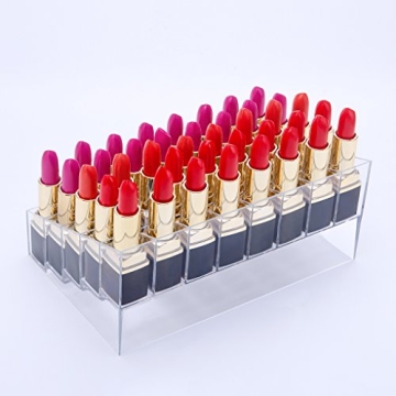 Benbilry Lipstick Organizer with 40 Slots for Cosmetics