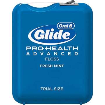 Glide Oral-B Pro-Health Advanced Floss, Small Size 4 Meters (4.3 Yards) - Pack of 12