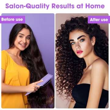 Curl Defining Brush Combo Set for All Hair Types