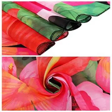 Ayliss Chiffon Beach Sarong Wrap Skirt for Women