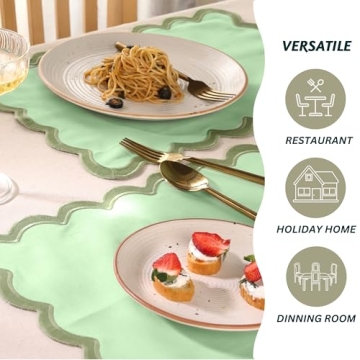 Folkulture Cotton Placemats Set of 4 Boho Style