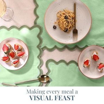 Folkulture Cotton Placemats Set of 4 Boho Style