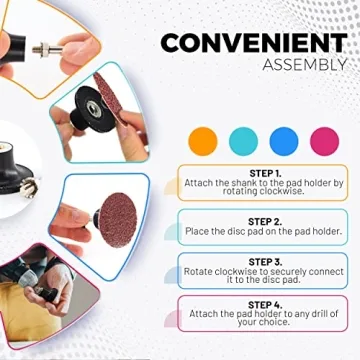 2 Inch Disc Pad Holder for Quick Change Sanding Tools