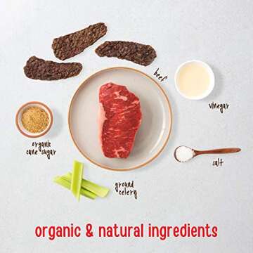 Full Moon Beef Jerky Healthy All Natural Dog Treats Human Grade Made in USA Grain Free 11 oz