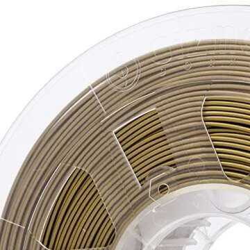Gizmo Dorks 1.75mm Metal Bronze Filament, 1 kg for 3D Printers