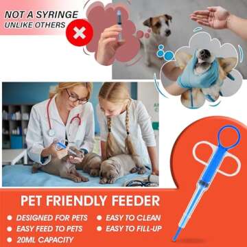 Elisey Pet First Aid Kit for Dogs, Cats, and Rabbits - Dog First Aid Kit & Cat Emergency Kit - Essential Cat & Dog Travel Essentials - Easily Packable.