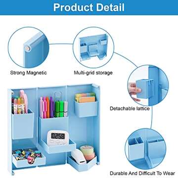 Marbrasse Foldable Pencil Organizer with Magnetic Closure