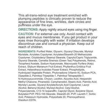 Replenix Age Restore Anti-Wrinkle Retinol Eye Repair, Medical-Grade Anti-Aging Eye Cream for Fine Lines, Dark Circles & Puffiness (0.5 fl. oz)