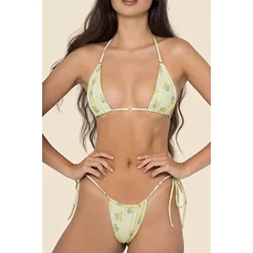 Floral Two Piece Bikini Set for Summer Fun