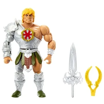 Masters of the Universe Origins Action Figure & Accessory, Rise of Snake Men Armor He-Man & Mini Com...