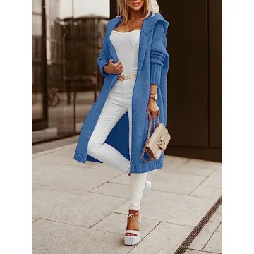 Stylish Aoysky Hooded Cardigan for Fall Fashion