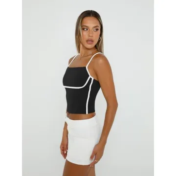 Trendy Queen Women's Camisole Tank Tops for Summer Style