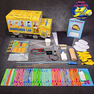 The Magic School Bus: Engineering Lab By Horizon Group USA, Homeschool STEM Kits for Kids, Includes ...