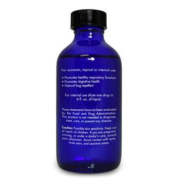 Zongle Therapeutics 100% Pure Food Grade Peppermint Oil
