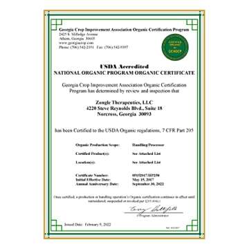 Zongle Therapeutics 100% Pure Food Grade Peppermint Oil