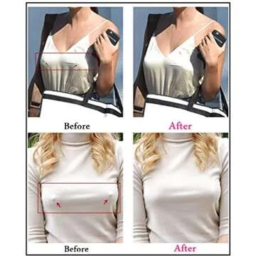 STURME 20 Pairs Nipple Covers Disposable, Breast Pasties Comfortable & Natural, Adhesive Satin Petals Pasties for Women