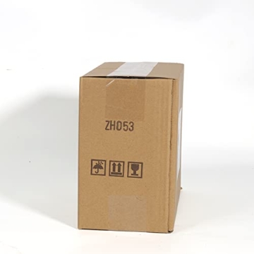 ComSaf 14oz Elegant Glass Coffee Mugs Set - Gift Ready