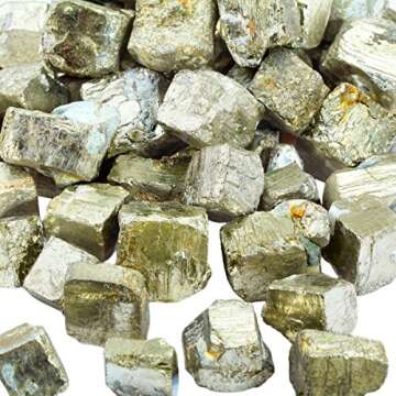 rockcloud 1 lb Natural Crystals Raw Rough Stones - Healing & Crafting