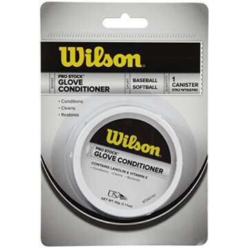 Wilson Pro Stock Baseball & Softball Glove Conditioner - 1 oz