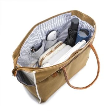 Lamyba Vintage Canvas HandBag for Travel and Daily Use