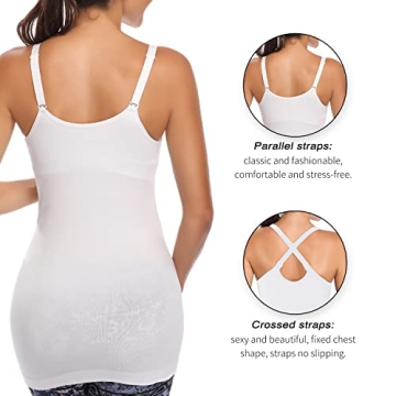 Comfortable Nursing Tank Tops with Built-In Bra