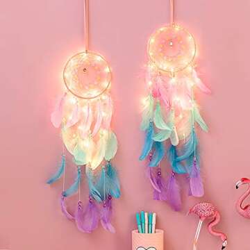 600 Pieces 3-5 Inch Colorful Feathers Multi-Color Craft Feathers for DIY Earring Jewelry Wedding Par...