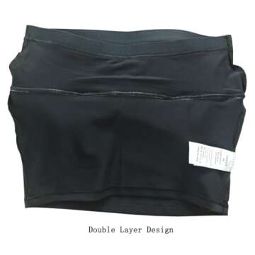 Nesyd Women Padded Longline Sports Bra for Active Living