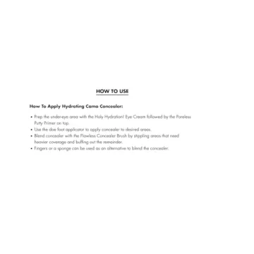 e.l.f. Hydrating Camo Concealer - Flawless Full Coverage