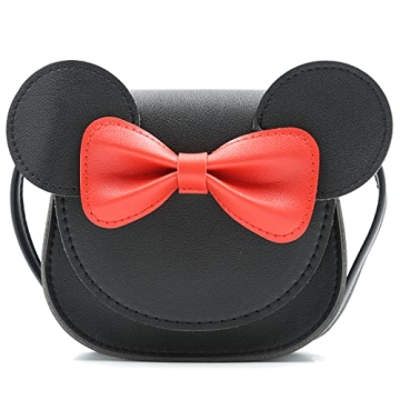 LoveWLC Adorable Mouse Purse with Little Mouse Ears and Bow