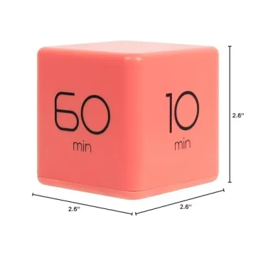 mooas Cube Timer - Stylish Flip Timer for Productivity