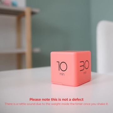 mooas Cube Timer - Stylish Flip Timer for Productivity