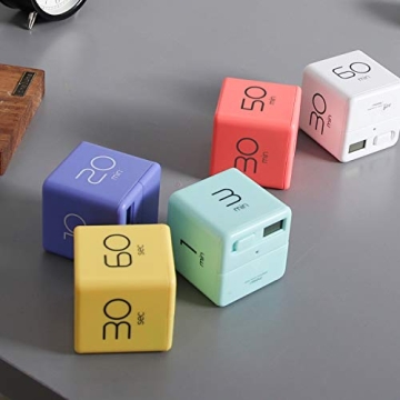 mooas Cube Timer - Stylish Flip Timer for Productivity