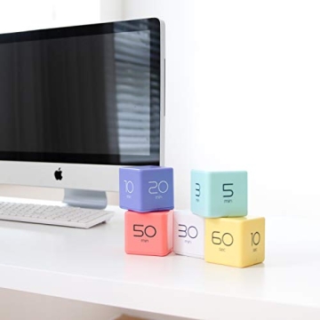 mooas Cube Timer - Stylish Flip Timer for Productivity