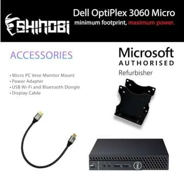 Dell OptiPlex 3060 Micro PC | Powerful Performance & Design