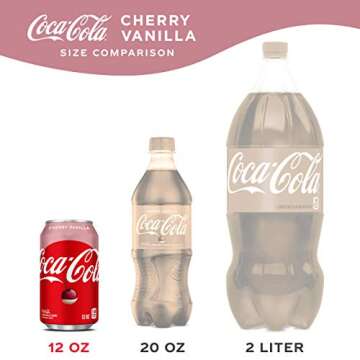 Coca-Cola Cherry Vanilla 12 Fl Oz Cans, Pack Of 36,, 12 Fl Oz ()