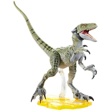 Jurassic World Velociraptor Charlie 6-inch Collectible Action Figure with Authentic Detail, Movable ...