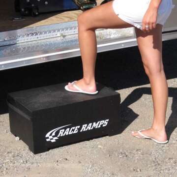 Race Ramps RR-TR-SP-24: Lightweight, Durable 24" Trailer Step