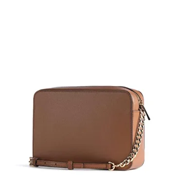 Michael Kors Jet Set Leather Crossbody Bag - Luxury